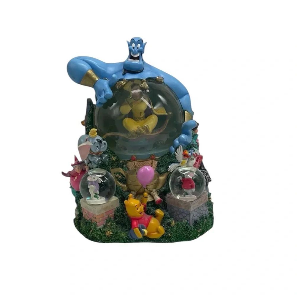 Disney Aladdin Share A Dream Come True Snowglobe Musical Parade